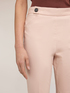 Kick flare trousers in technical cotton image number 3