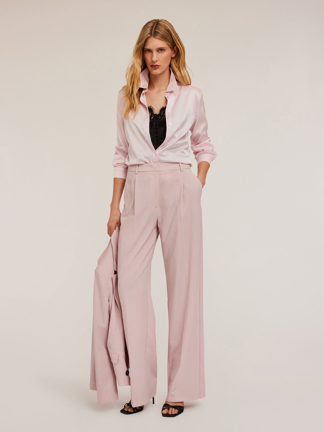 Satin shirt image number 0