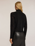 Openwork sweater with turtleneck image number 1