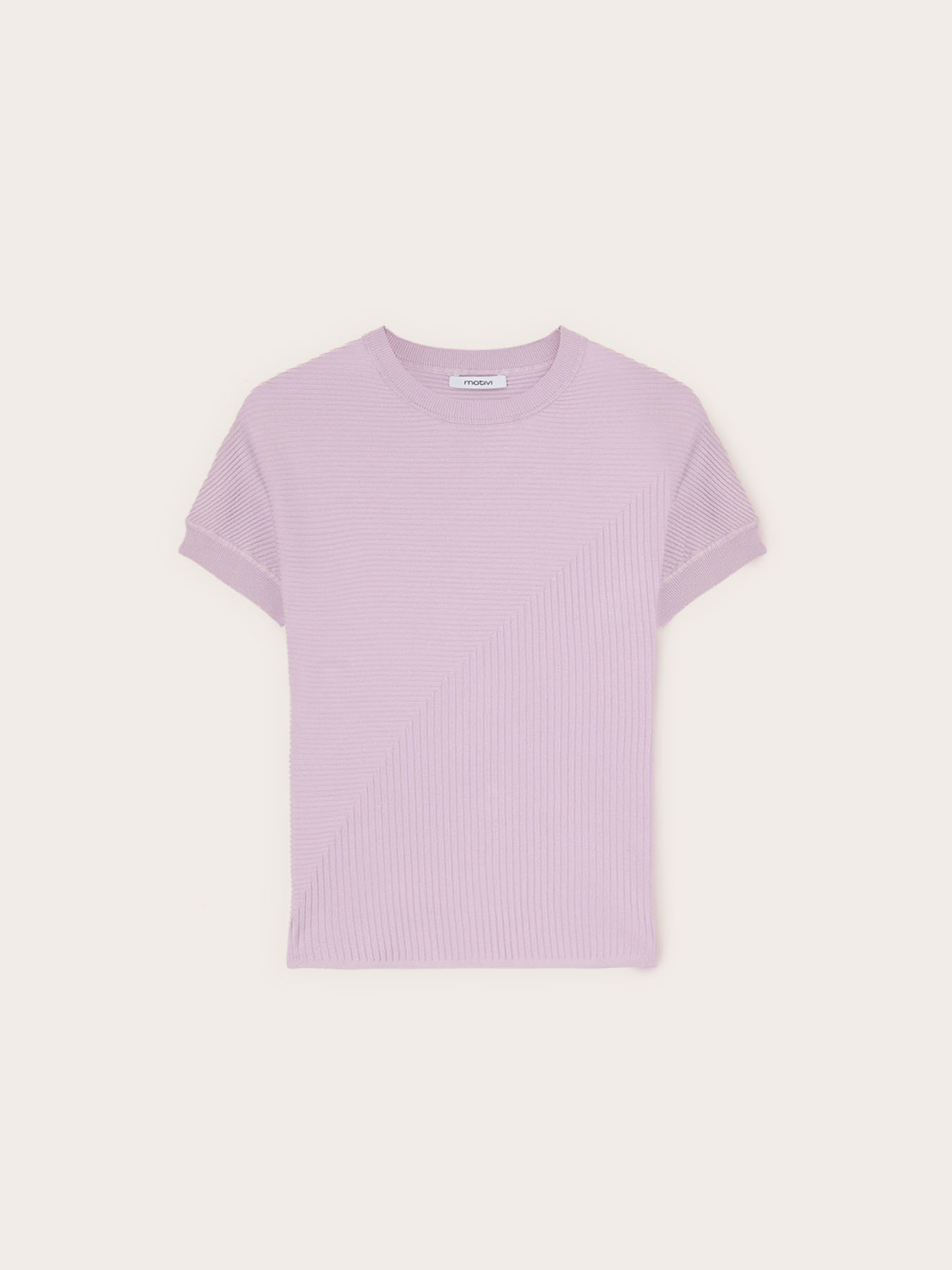 Gerippter Strickpullover mit Kimono&auml;rmeln image number 4