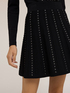 Short knit skirt with appliqu&eacute;s image number 3