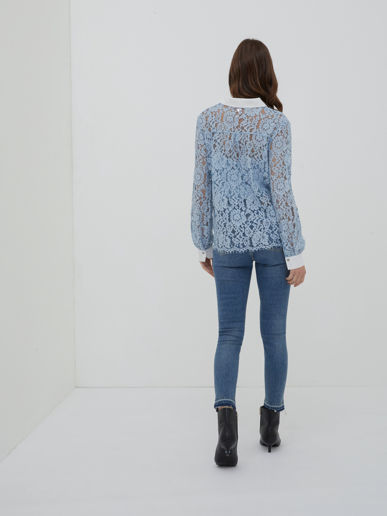 Camicia in pizzo macramè image number 2