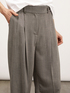 Carrot fit trousers with pleating image number 2
