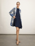 Light jacquard coat image number 0