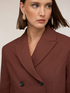 Blazer spencer con solapa de pico image number 3