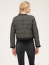 Tweed down jacket image number 1