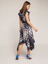 Dress with scarf pattern image number 1