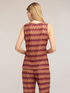 Knit top with chevron print image number 1