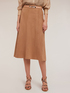 Jupe mi-longue effet su&egrave;de image number 2
