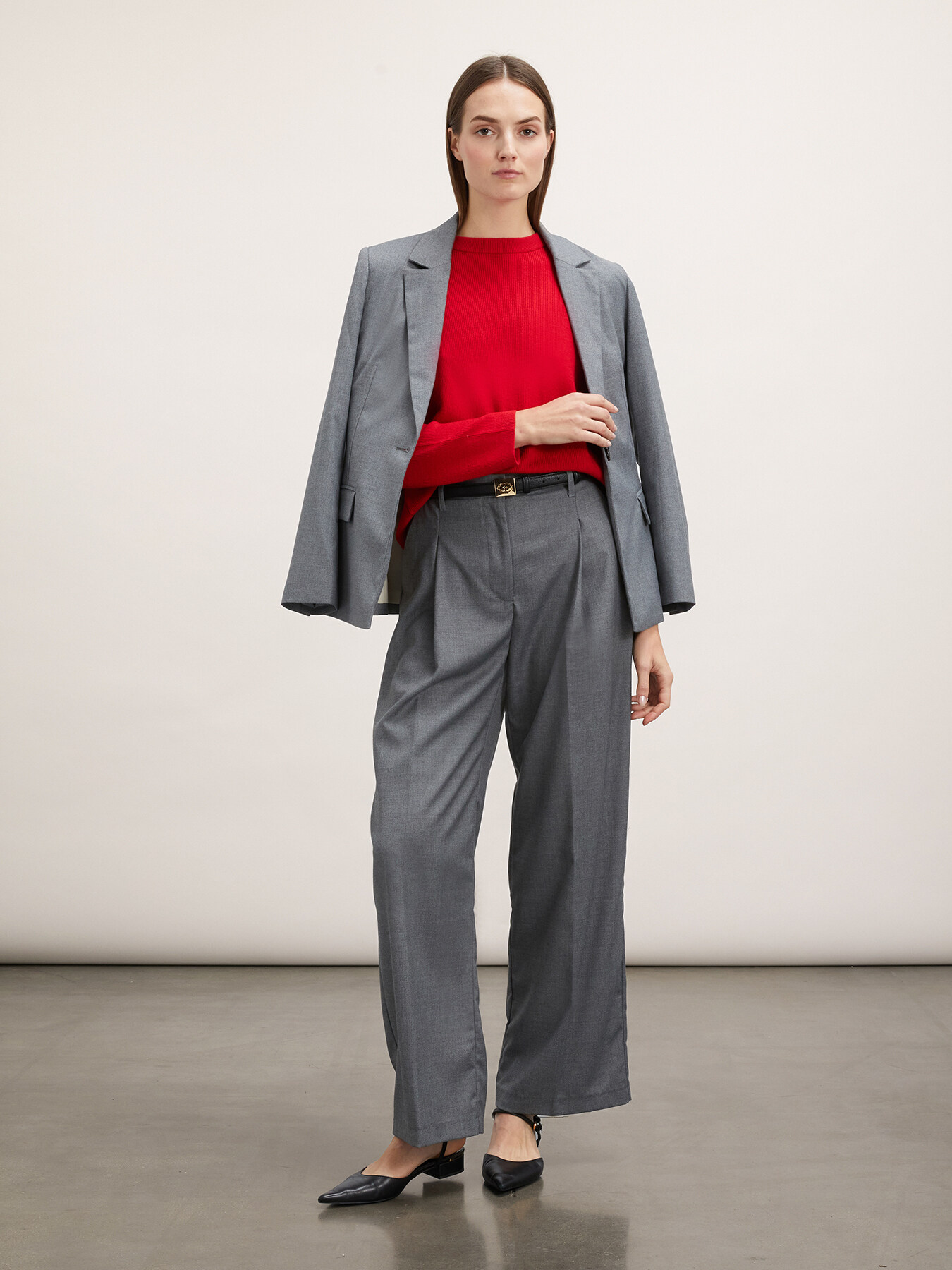 Jersey de canal&eacute; con abertura trasera superpuesta image number 3