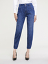 Jeans blue wash con pinces image number 2