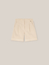 Stretch cotton shorts with turn-up image number 3