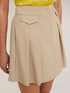 Pleated skirt with pocket pattern image number 3
