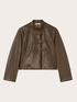 Military jacket with metal buttons image number 4
