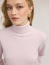 Turtleneck sweater in viscose blend image number 3
