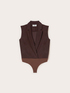 Top body avec col The Tailoring Lab image number 5