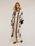Patterned viscose kimono image number 0