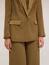 Blazer en satin envers image number 3