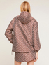 Double Love patterned jacquard jacket with hood image number 1