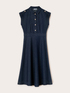 Vestito chemisier misto lyocell image number 4