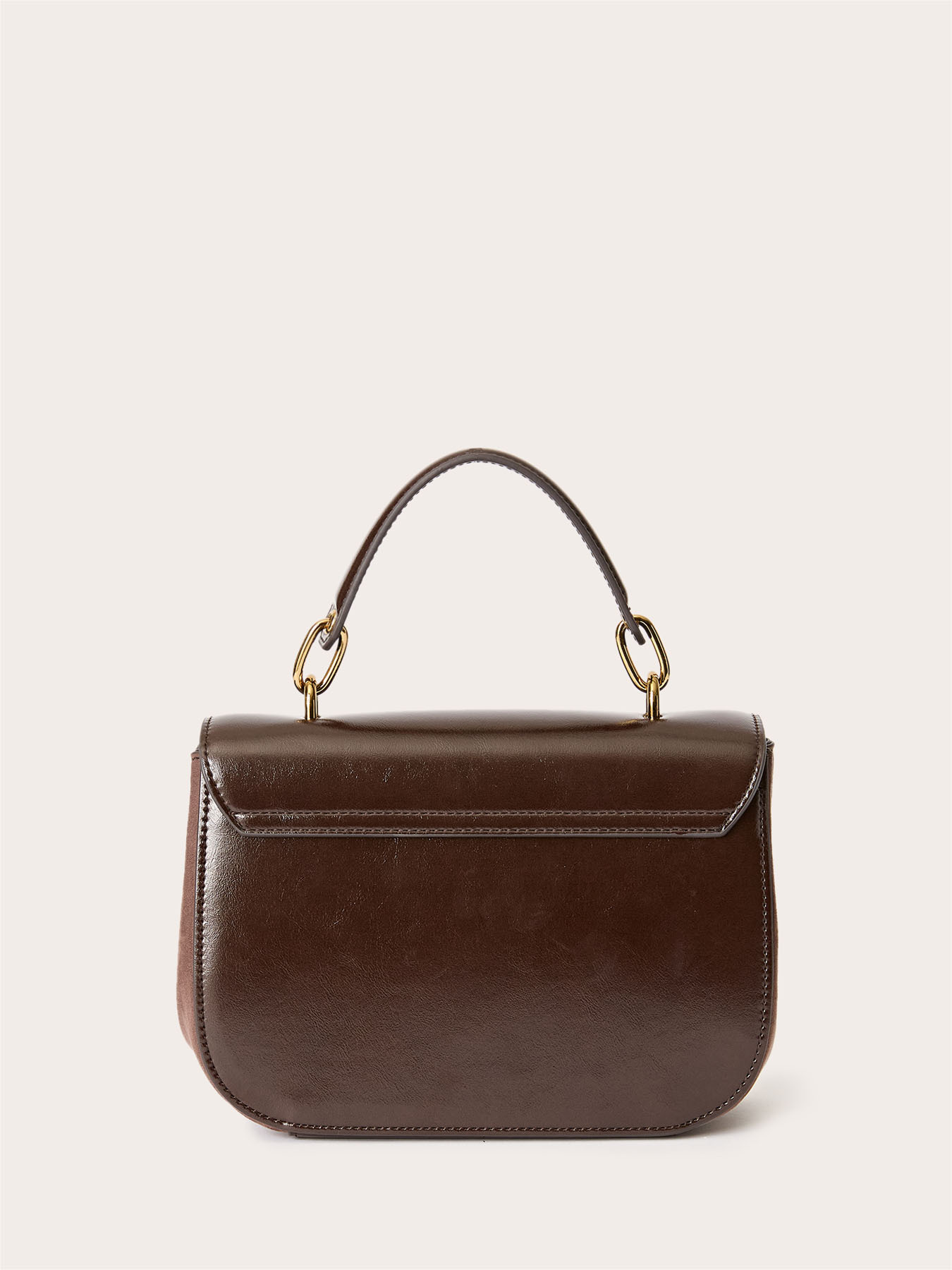 Small bag in double fabric image number 2