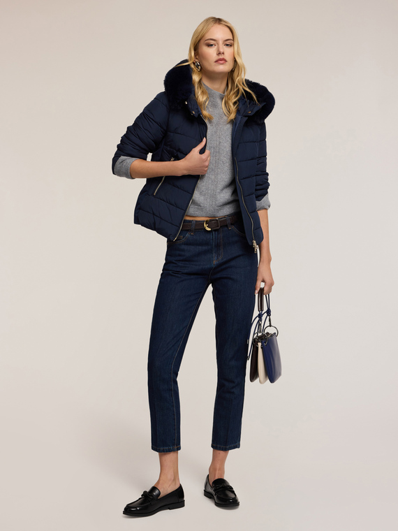 Jeans carrot misto lyocell