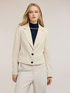 Blazer corto con solapas image number 0