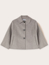 Short wool blend coat image number 4