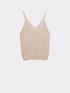 Top in maglia lurex image number 3