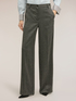 Pinstripe palazzo pants with micro sequins image number 2