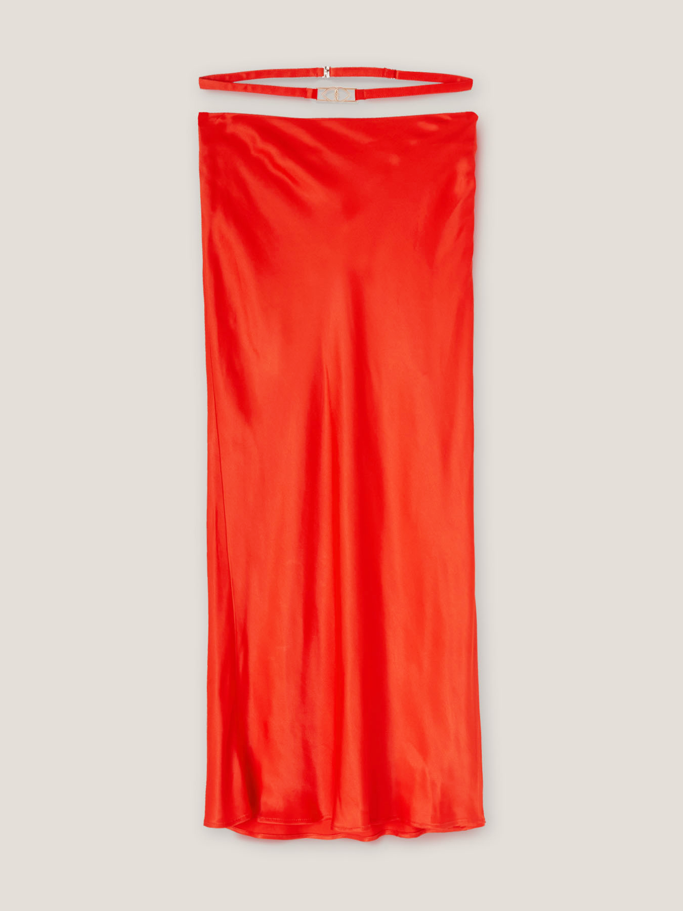 Gonna midi in raso image number 3