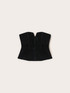 Top-Bustier aus Samt mit Herzausschnitt image number 4