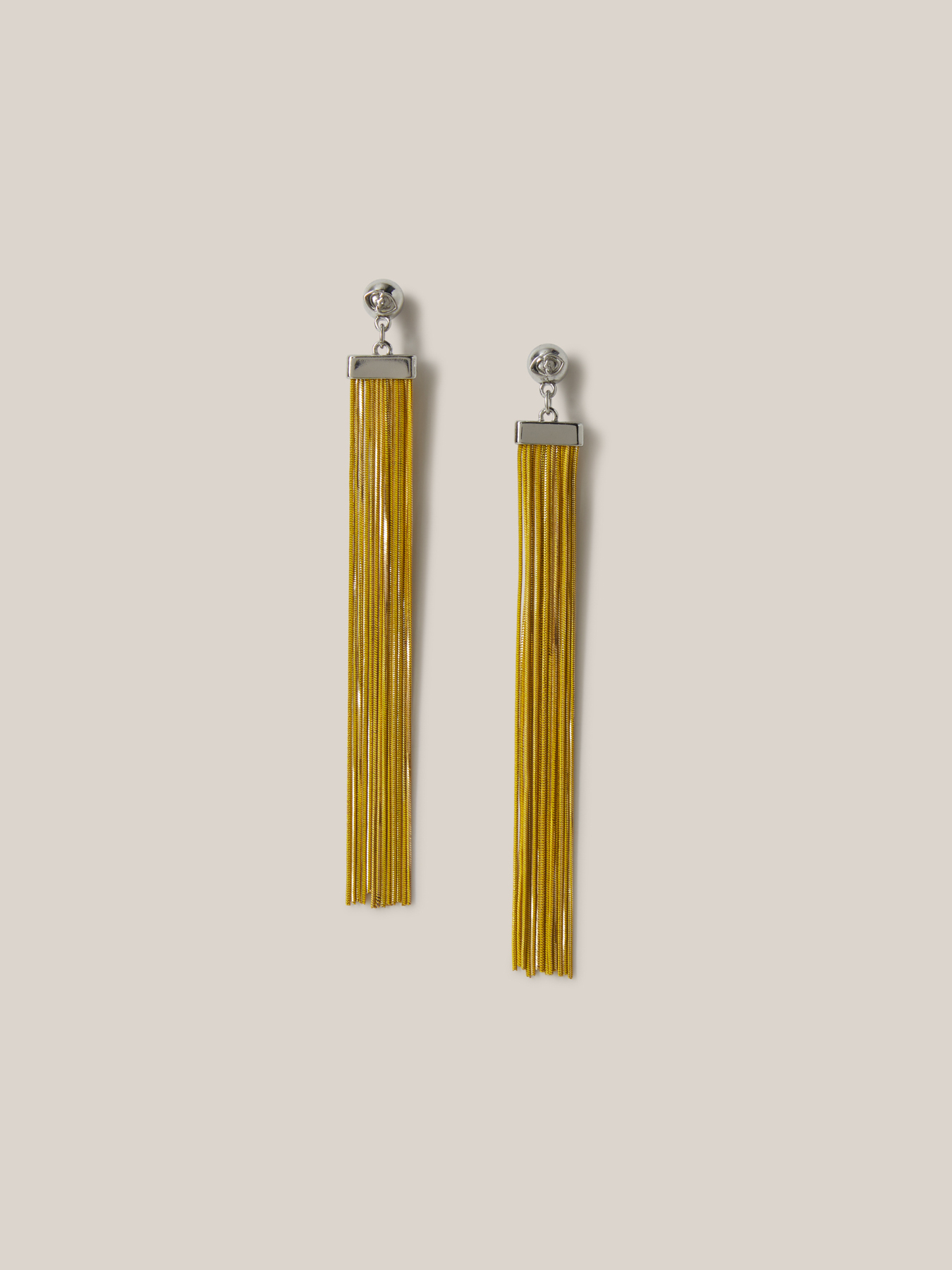 Orecchini lunghe a frange image number 0