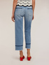 Jeans cropped light blue image number 1