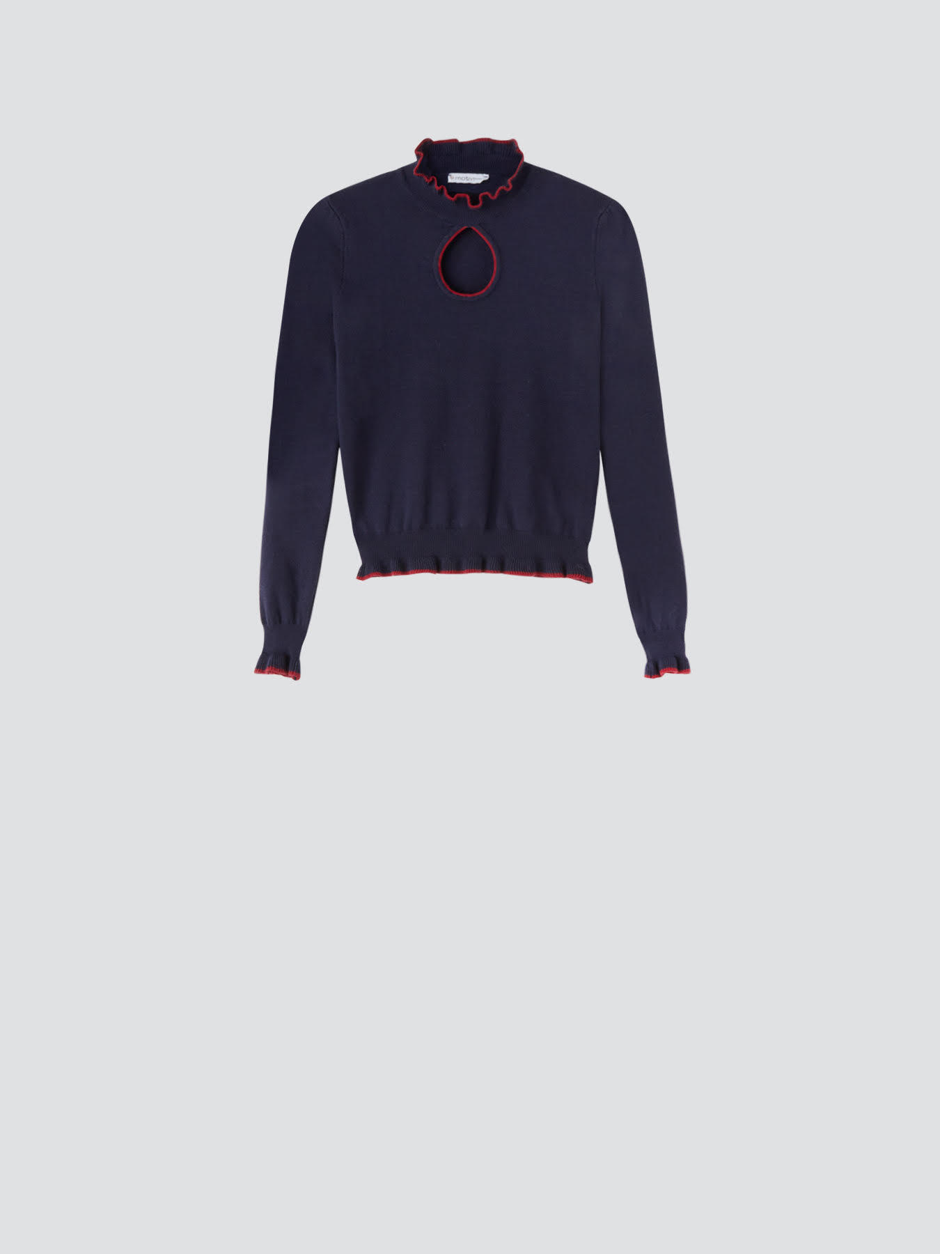 Maglia lupetto con goccia image number 0