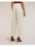 Cropped barrel leg pants in cotton drill image number 1