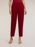 Regular fit linen blend trousers image number 2