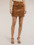 A-line mini skirt with zip image number 2