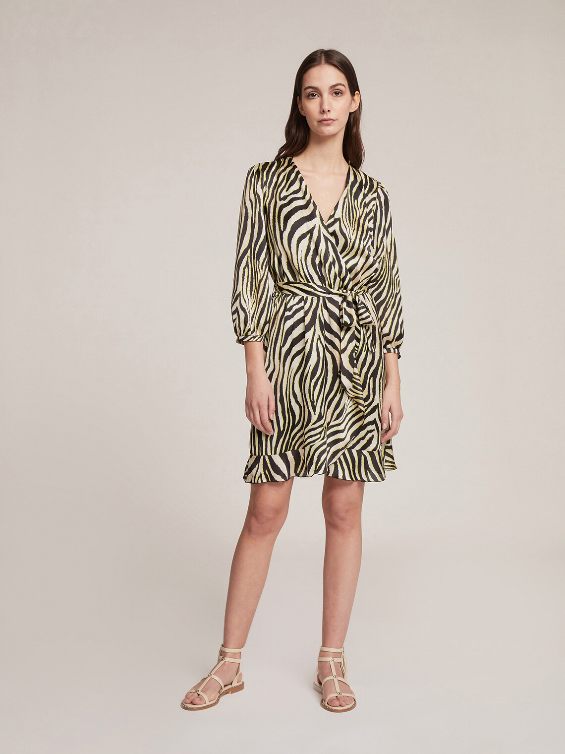 Vestito corto fantasia animalier - Motivi.com
