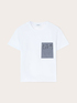 T-shirt con taschino con pietre e strass image number 4