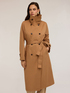 Trenchcoat mit Stehkragen aus technischem Gewebe image number 3
