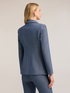 Yarn-dyed fabric blazer with peak lapels image number 1