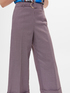 Pantaloni coulotte jacquard image number 2