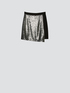 Smart Couture metal mesh effect skirt image number 3