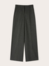Pantalon palazzo ray&eacute; en point de Milan image number 4