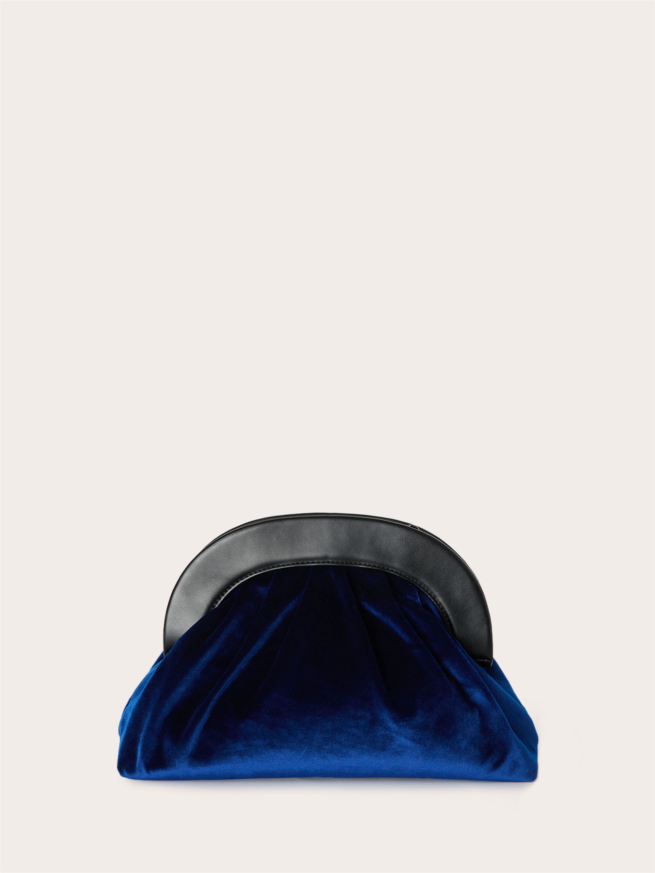 Velvet clutch bag image number 2