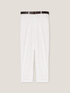 Pantaloni in cotone con cintura image number 4