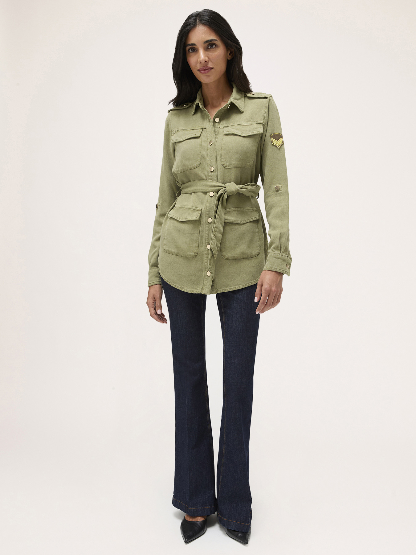 Flowing Saharienne jacket image number 3