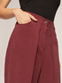 Pantaloni largi cu model plisat image number 3