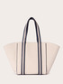 Shopping bag in canvas con manici image number 3